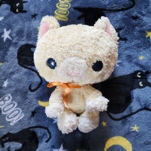 Adorable Cream Stuffed Animal Toy